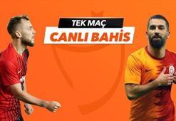 Gaziantep FK - Galatasaray maçı Tek Maç ve Canlı Bahis seçenekleriyle Misli.com’da