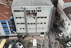 Bahçelievler'de sanayi sitesinde korkutan patlama!