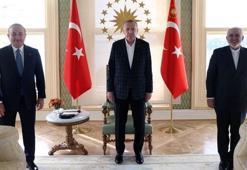 Cumhurbaşkanı Erdoğan'ın İran Dışişleri Bakanı Zarif ile görüştü