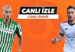 Real Betis - Osasuna maçı Tek Maç ve Canlı Bahis seçenekleriyle Misli.com’da