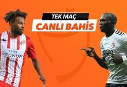 Antalyaspor - Beşiktaş maçı Tek Maç ve Canlı Bahis seçenekleriyle Misli.com’da