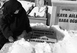 Ünlü oyuncu Seray Kaya yeni yaşında babasının mezarındaydı!
