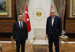 Cumhurbaşkanı Erdoğan, AYM Başkanı Arslan'ı kabul etti