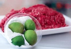1 kilo kıyma fiyatına 4 adet yeşil erik
