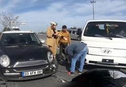 İstanbul'da akılalmaz olay! Makas attıktan sonra birden önüne kırdı...