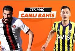 Fatih Karagümrük - Fenerbahçe maçı Tek Maç ve Canlı Bahis seçenekleriyle Misli.com’da