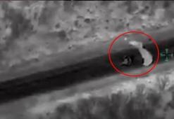 Gara'da SİHA'lar teröristler böyle vuruldu! İşte sıcak görüntüler