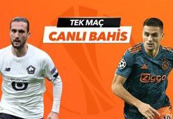 Lille - Ajax maçı Tek Maç ve Canlı Bahis seçenekleriyle Misli.com’da