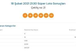 18 Şubat Süper Loto çekiliş sonuçları açıklandı