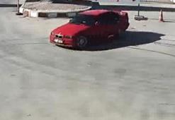 Kısıtlamayı ihlal edip, drift yapan sürücüye 7 bin lira ceza