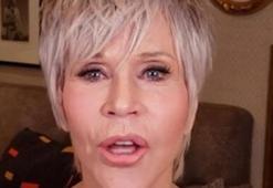 Jane Fonda isyanda!  'Saç boyamaktan bıktım!'