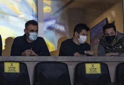 Emre Belözoğlu ve Erol Bulut Fenerbahçe Beko maçında