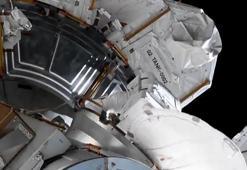 NASA'nın ISS’deki astronotları uzay yürüyüşünde