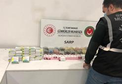 Sarp Sınır Kapısı'nda 498 kutu kaçak ilaç ele geçirildi