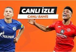 Schalke - Mainz maçı Tek Maç ve Canlı Bahis seçenekleriyle Misli.com’da