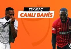 Beşiktaş - Gaziantep FK maçı Tek Maç ve Canlı Bahis seçenekleriyle Misli.com’da