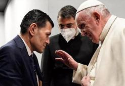 Papa Franciscus, Erbil'de Aylan bebeğin babasıyla görüştü