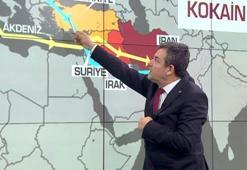 Haritayı Emniyet hazırladı… İşte uyuşturucu trafik rotası!