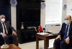 YÖK Başkanı Saraç, KKTC Milli Eğitim ve Kültür Bakanıyla görüştü