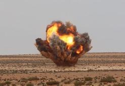 Libya'da sıcak gelişme! 3 tonluk savaş kalıntılarını imha ettiler