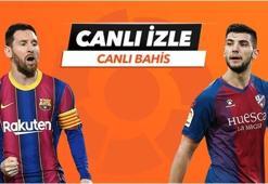 Barcelona - Huesca maçı Tek Maç ve Canlı Bahis seçenekleriyle Misli.com’da