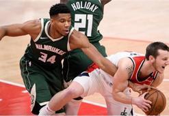 Antetokounmpo'dan 31 sayı, 15 ribaunt, 10 asist