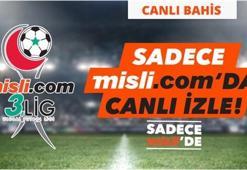 Misli.com 3. Lig Canlı Yayınları ve Canlı İddaa (17 Mart)