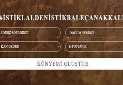 Çanakkale Savaşı hatıra künyesi oluşturma! Çanakkale şehitleri anısına hatıra künyesi nasıl yapılır? Çanakkale dijital savaş künyesini doldur