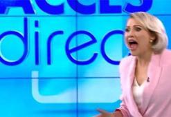 Canlı yayında çıplak kadın şoku! Bir anda...