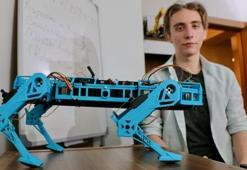 Eskişehirli lise öğrencisi "robot  köpek" geliştirdi