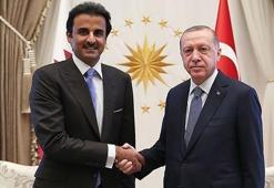 Cumhurbaşkanı Erdoğan, Katar Dışişleri Bakanı ile görüşüyor