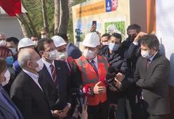 Kılıçdaroğlu Halk Ekmek fabrikası inşaatında inceleme yaptı