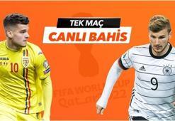 Romanya - Almanya maçı Tek Maç ve Canlı Bahis seçenekleriyle Misli.com’da
