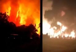 Endonezya'da petrol rafinesinde şiddetli patlama