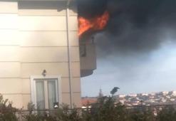 İş adamının villasında yaşandı! Genç kadın balkondan atladı