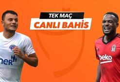 Kasımpaşa - Beşiktaş maçı Tek Maç ve Canlı Bahis seçenekleriyle Misli.com’da