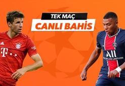 Bayern - PSG maçı Tek Maç ve Canlı Bahis seçenekleriyle Misli.com’da