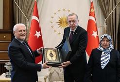 Cumhurbaşkanı Erdoğan, şehit savcı Kiraz'ın anne ve babasını kabul etti