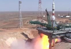 NASA astronotu ve kozmonotların ISS'e yolculuğu başladı