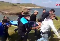İzmir Foça'da askeri eğitim uçağı düştü
