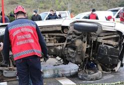 Düzce'de TEM yolunda 12 araç çarpıştı: 8 yaralı