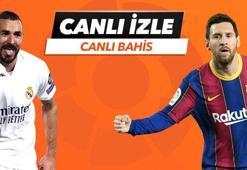 Real Madrid - Barcelona maçı Tek Maç ve Canlı Bahis seçenekleriyle Misli.com’da