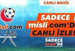 Misli.com 2. Lig Canlı Yayınları ve Canlı İddaa (11 Nisan)