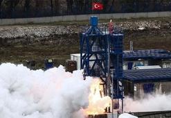 Hibrit roket motorunda ilk test başarıyla tamamlandı