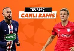 PSG - Bayern Münih maçı Tek Maç ve Canlı Bahis seçenekleriyle Misli.com’da