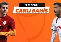 Galatasaray - Trabzonspor maçı canlı bahis heyecanı Misli.com'da