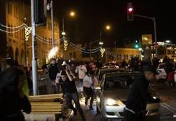 İsrail polisi yine Filistinlilere müdahale etti