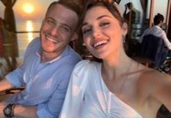 Kerem Bürsin'in romantik sözlerine Hande Erçel kayıtsız kalamadı!