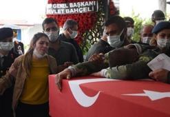 Şehit Teğmen Mehmet Kıvık, son yolculuğuna uğurlandı