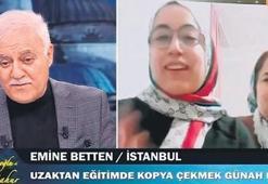 Uzaktan eğitimde kopya çekmek günah mı? Nihat Hatipoğlu cevapladı